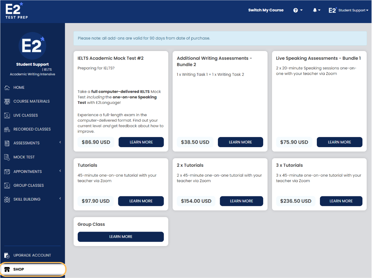 Tutorial Bundle | E2 Test Prep